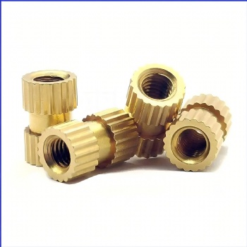 Melt Copper Knurled Nut