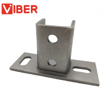 Accessory Strut Channel Post Base for PV Bracket