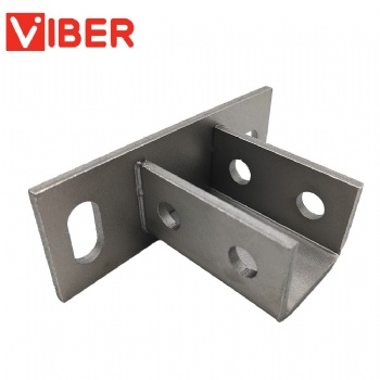 Accessory Strut Channel Post Base for PV Bracket