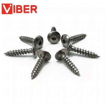 Large Round Head Hexalobular Socket Self Tapping Screw