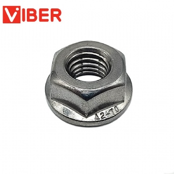 Nut with flange DIN6923