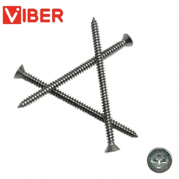 Phillips Drive Flat Head Self-Tapping Screw DIN7982