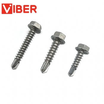 Stainless Steel Hex Washer Self Drilling Screw