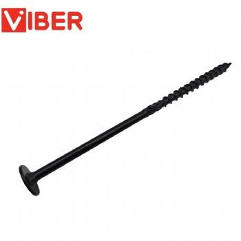Black Rust Wafer Head Torx Drive Wood Building Screw