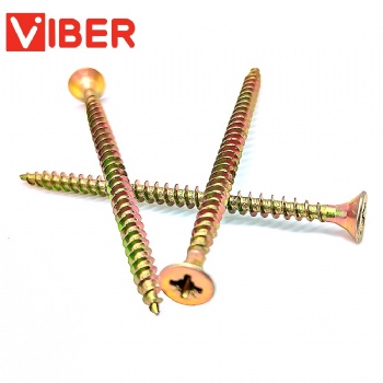 Pozi Drive Double Countersunk Head Chipboard Screw