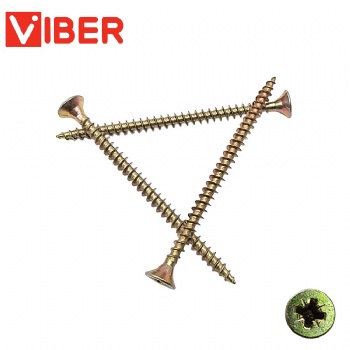 Pozi Drive Double Countersunk Head Chipboard Screw