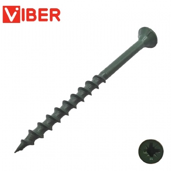 Ruspert Coated Pozi Drive Countersunk Head Wood Screw
