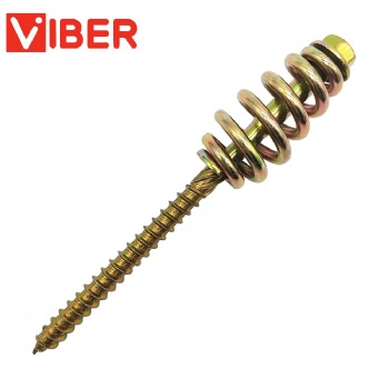 Russia Hex Flange Wood Screw with Spring Washer