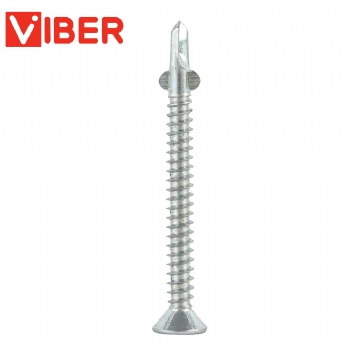 Flat Head Self Drilling Screw with Wings