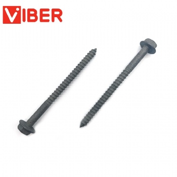 Hex Flanged Double Countersunk Head Wood Screw