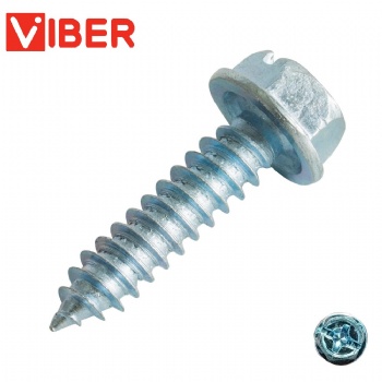 Phillips Slotted Hex Washer Head Sheet Metal Screw