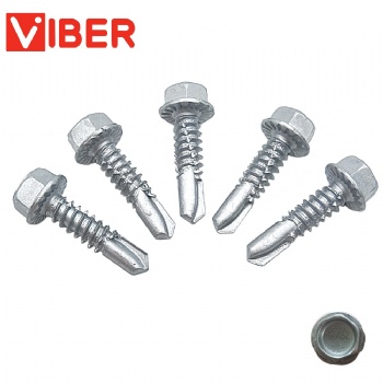 Ruspert Hex Washer Head Self Drilling Screw Strips On Body