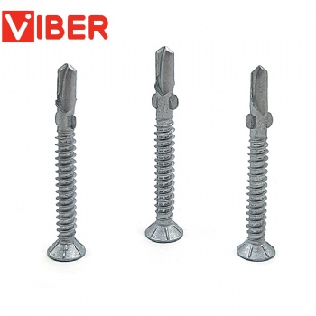 Ruspert Phill Drive Flat Head Self Drilling Screw With Wings