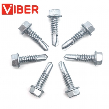 Ruspert Hex Washer Head Self Drilling Screw Strips On Body