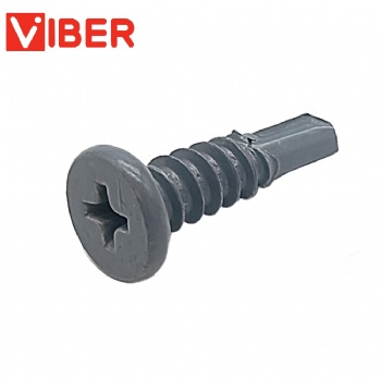 Phill Drive Flat Head Self Drilling Screw Serration Under Head