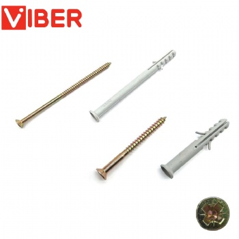 Expansion of pipe wall anchor bolt with screw kit