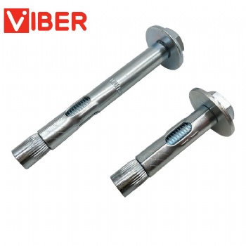 Sleeve Anchor With Hex Bolt And Big Flat Washer