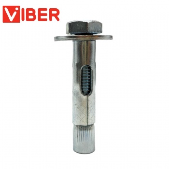 Sleeve Anchor With Hex Bolt And Big Flat Washer