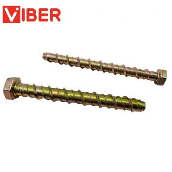 Zinc-Plated Flange Head Wood Thread Concrete Screw Bolt