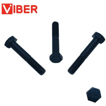 Half threaded hexagonal bolt