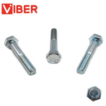 Half threaded hexagonal bolt